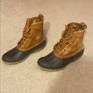 Bean boots, perfect condition